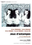 Jeux d'estampes, à la Galerie POZOR