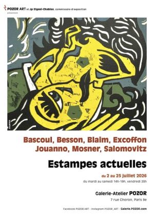 Estampes actuelles, à la Galerie POZOR