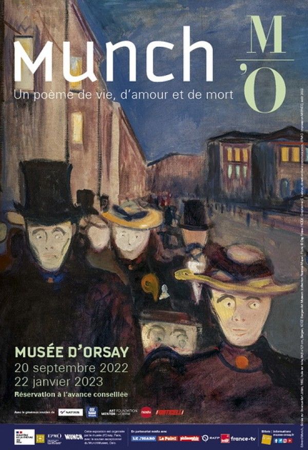 Munch, poème de vie, d&#039;amour et de mort, au Musée d&#039;Orsay