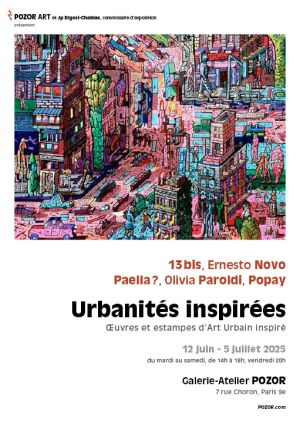 Urbanités inspirées, à la Galerie POZOR