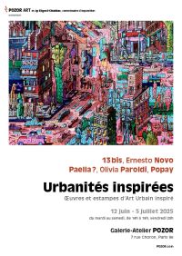 Urbanités inspirées, à la Galerie POZOR