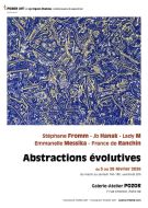 Abstractions évolutives, à la Galerie POZOR